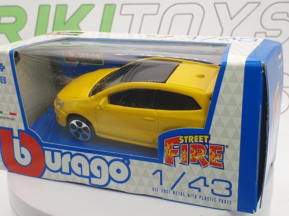 Volkswagen Polo V Burago 1/43 Giallo - RikiToys - Burago