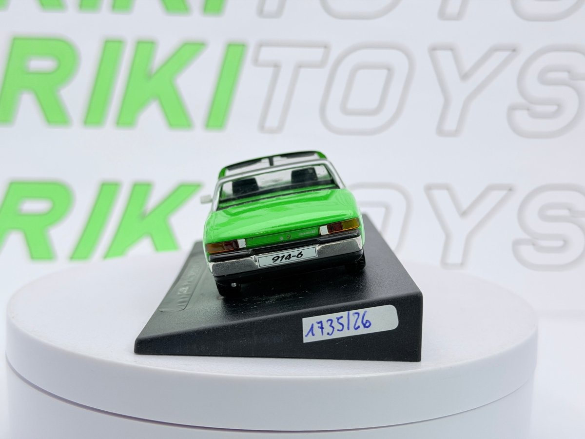 Volkswagen -Porsche 914-4 Edicola 1/43 Verde - RikiToys - Edicola