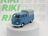 Volkswagen T1 doppia cabina Welly 1/40 Celeste - RikiToys - Welly