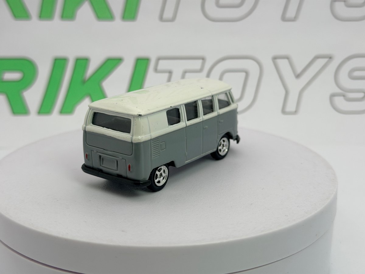 Volkswagen T1 Promiscuo Welly 1/50 Grigio 1966 - RikiToys - Welly