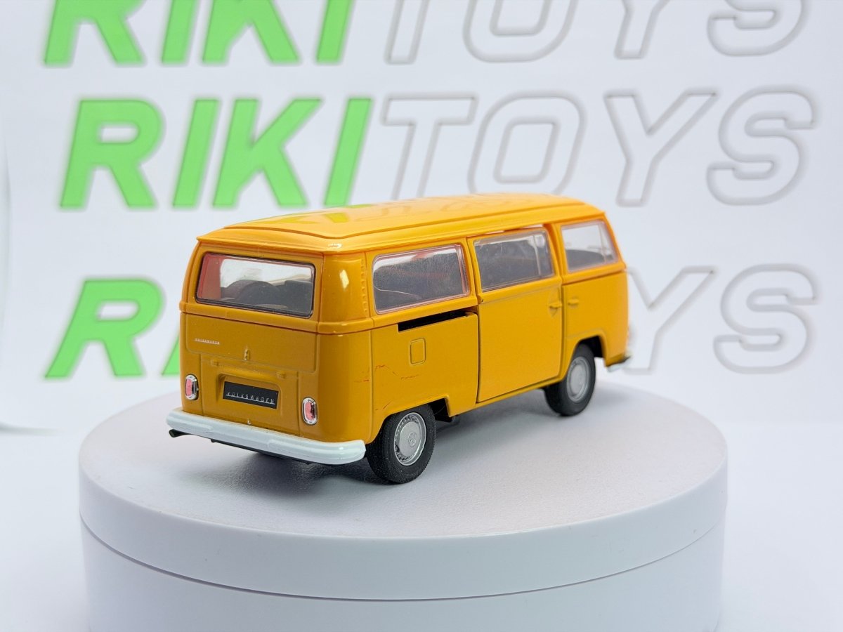 Volkswagen T2 Minibus Welly 1/40 Arancio - RikiToys - Welly