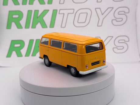 Volkswagen T2 Minibus Welly 1/40 Arancione 1972 - RikiToys - Welly