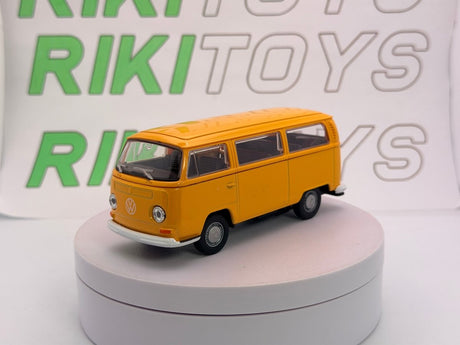 Volkswagen T2 Minibus Welly 1/40 Arancione 1972 - RikiToys - Welly