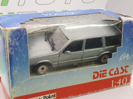 Volvo 760 GLE Station wagon Polistil 1/40 Argento 1982 - RikiToys - Polistil