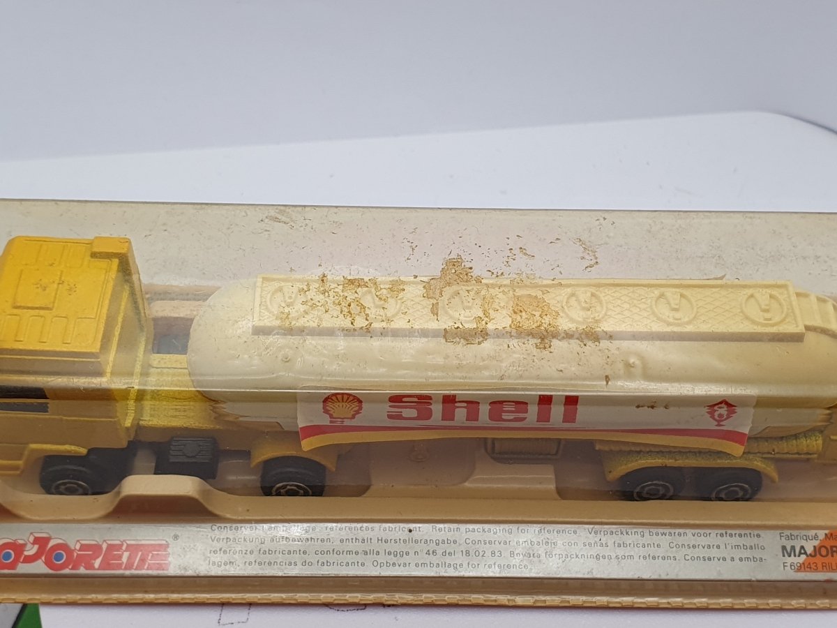 Volvo Cisterna Shell Majorette 1/80 - RikiToys - Majorette#