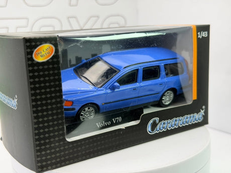 Volvo V 70 Cararama 1/43 Blu - RikiToys - Cararama