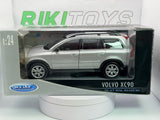 Volvo XC 90 Welly 1/24 Argento 2002 - RikiToys - Welly