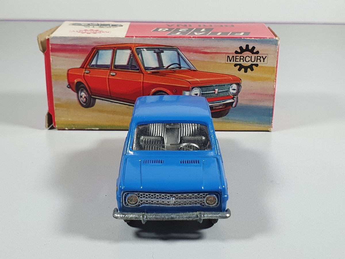 Fiat 128 Berlina N°22 Mercury 1/43 Con Scatola - RikiToys - Mercury#