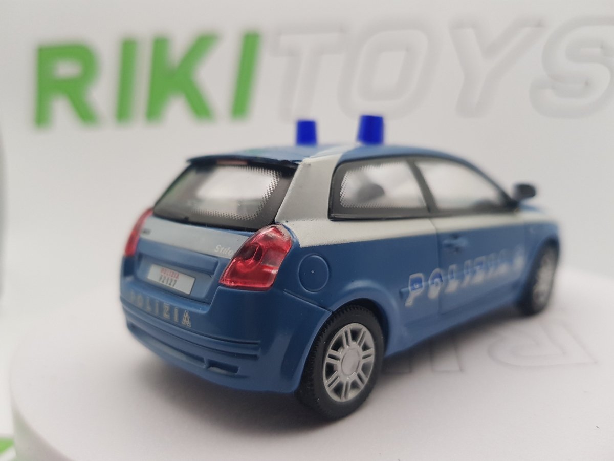 Fiat Stilo 3 P Polizia Cararama 1/43 - RikiToys - Cararama#