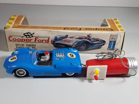 Ford Cooper Ford (Battery) Hong Kong 1/32 Con Scatola - RikiToys - Made In Hong Kong#