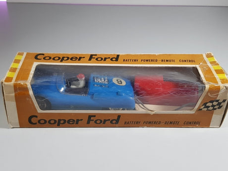 Ford Cooper Ford (Battery) Hong Kong 1/32 Con Scatola - RikiToys - Made In Hong Kong#
