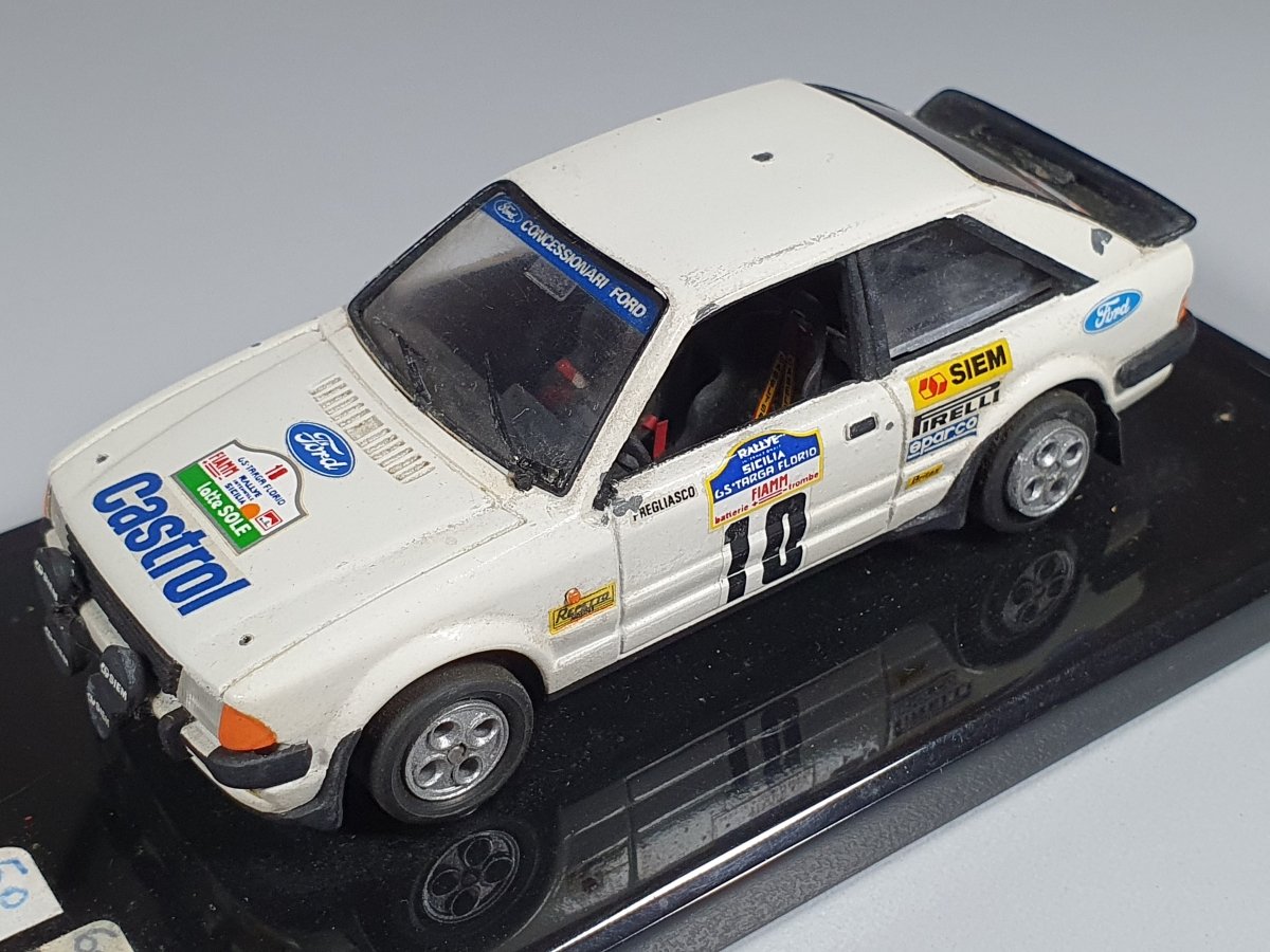 Ford Escort mk3 XR3 Targa Florio Andy Model 1/43 Con Scatola - RikiToys - Andy Model#
