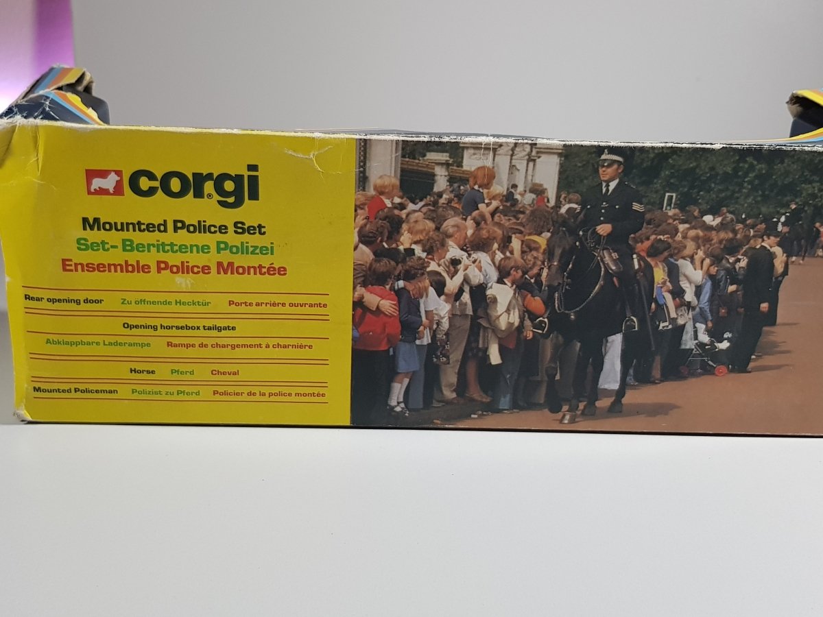 Land Rover 109 Police Corgi Toys 1/38 Con Scatola - RikiToys - Corgi Toys#