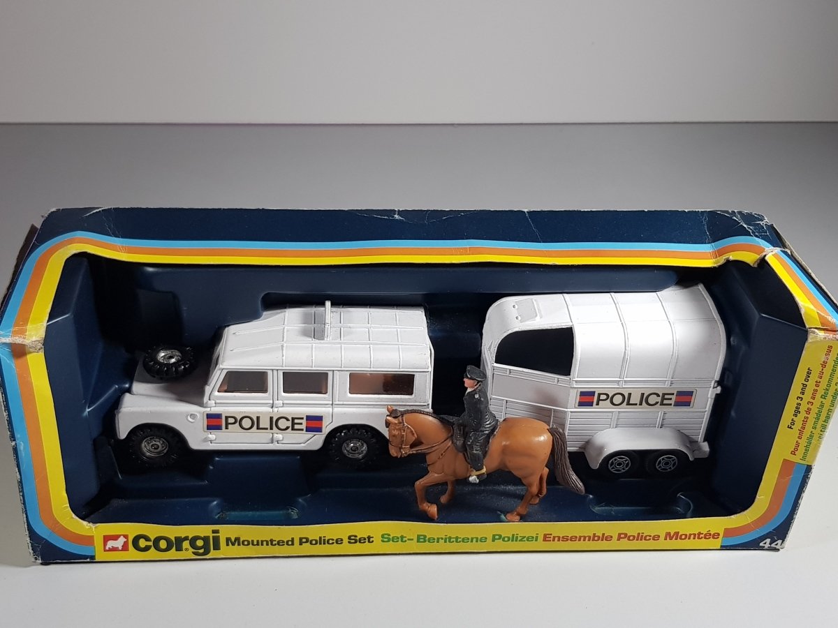 Land Rover 109 Police Corgi Toys 1/38 Con Scatola - RikiToys - Corgi Toys#