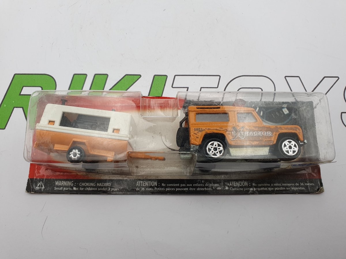 Land Rover 90 Extracor Majorette 1/66 Con Scatola - RikiToys - Majorette#