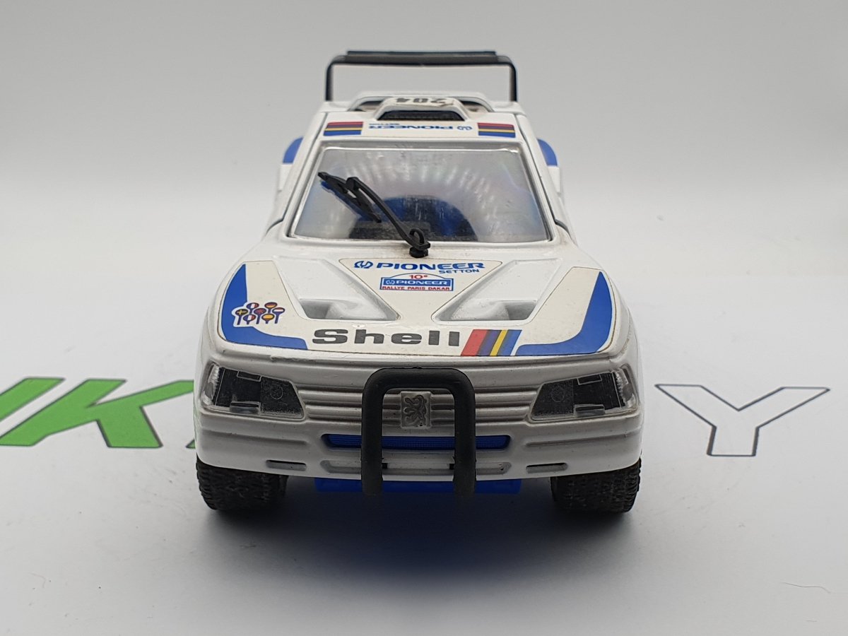 Peugeot 405 Pioneer Paris Dakar Majorette 1/24 - RikiToys - Majorette#