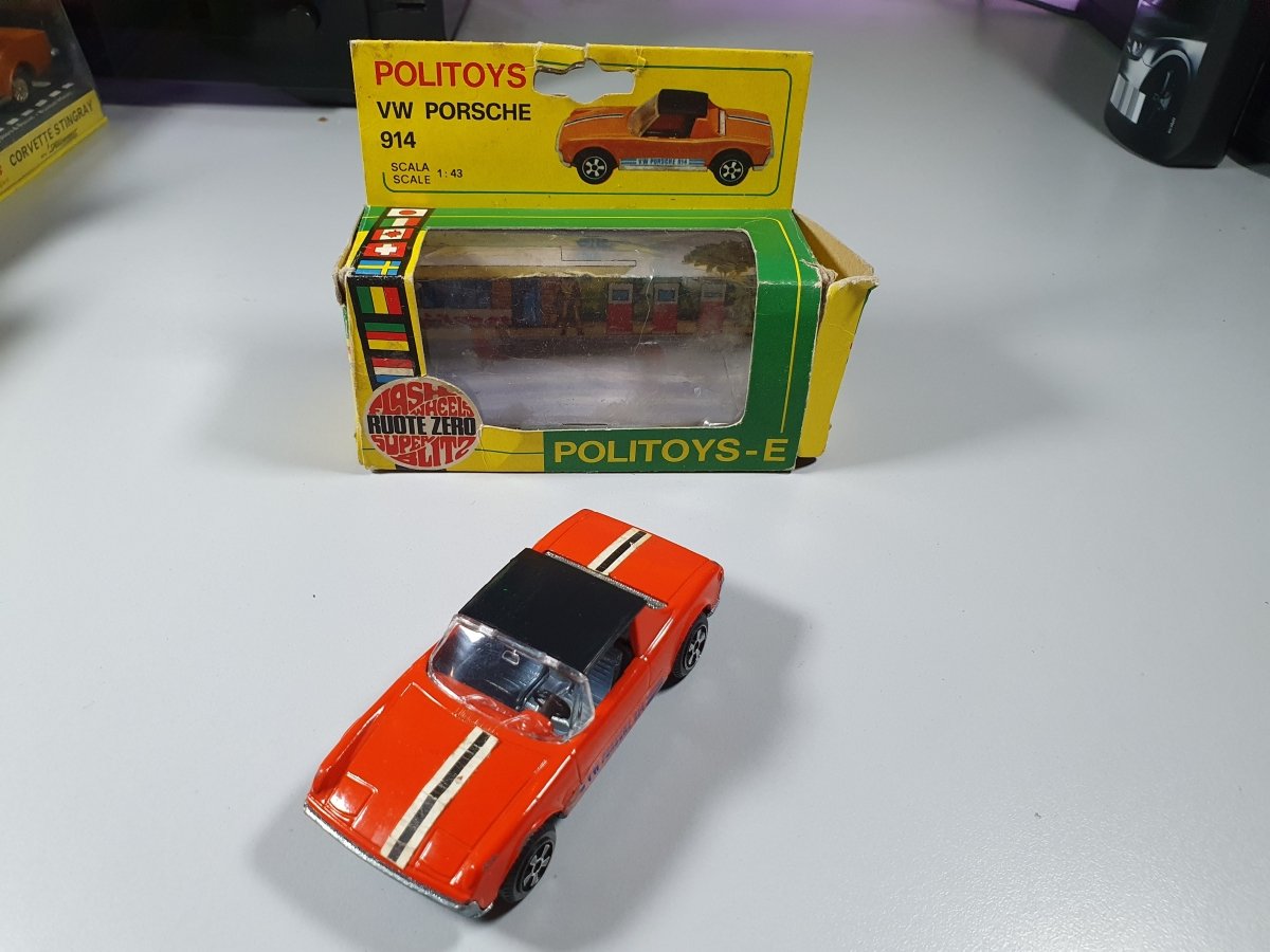 Porsche 914 Politoys 1/43 Con Scatola - RikiToys - Politoys#