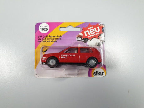 Volkswagen Golf IV GL "Fahrschule Hinz" N°1025 Siku 1/66 Con Scatola - RikiToys - Siku#